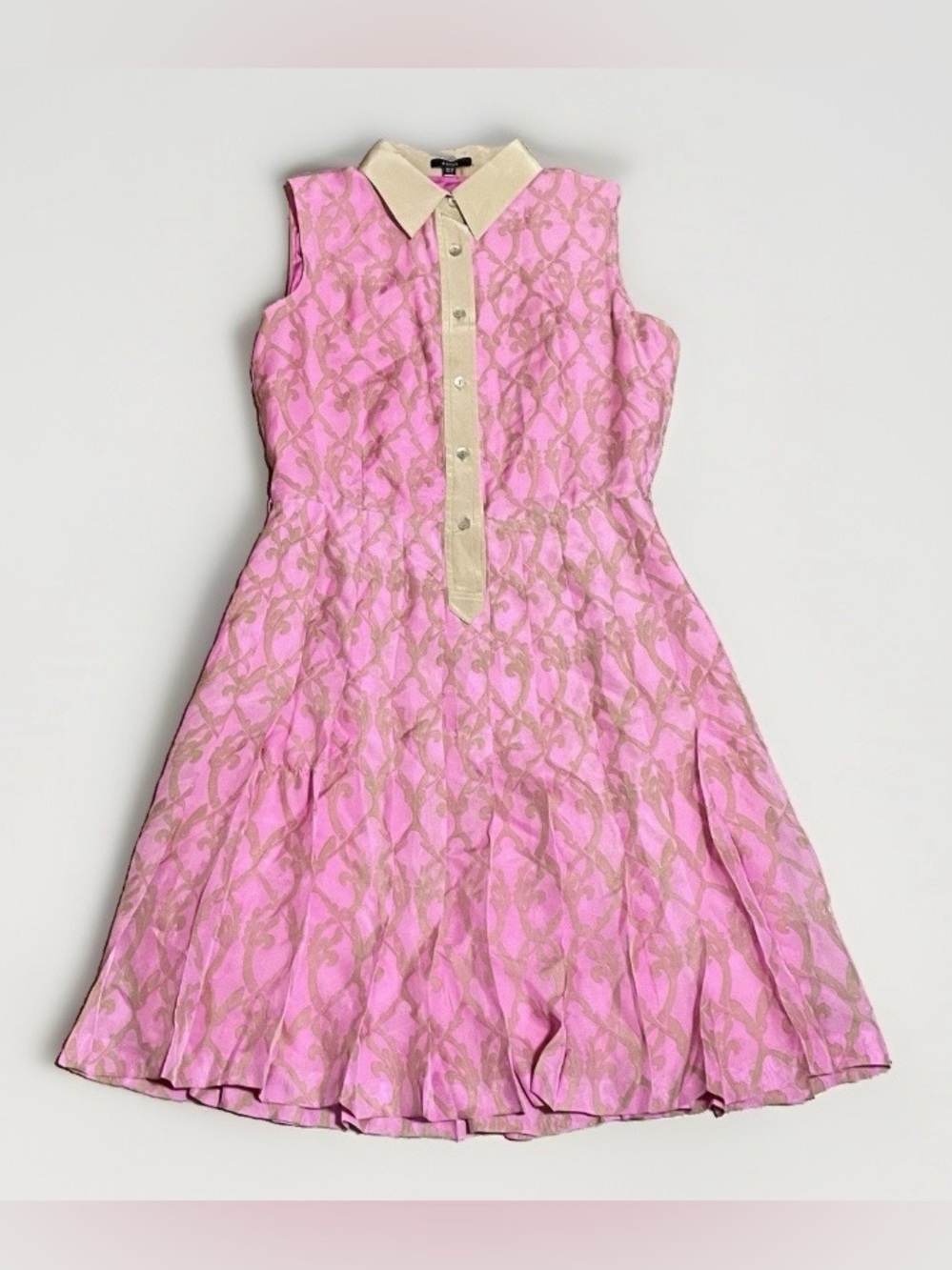 Raoul Silk Shirt Dress Size 4